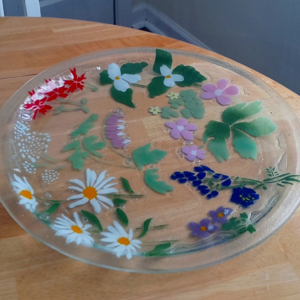 Hand crafted serving dish